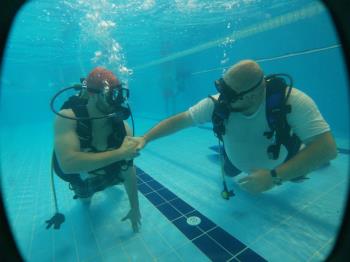 FTR3211 Our Students Started Diving Lessons Within the Disabled Diving Elective Course