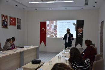 Öğretim Üyemiz Doç. Dr. Fatih ALTUN Meslek Elemanlarına Eğitim Verdi