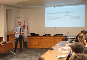 Our Faculty Member Assoc. Prof. Dr. Fatih ALTUN Provided Training for Higher Education Council (YÖK) Assistant Experts