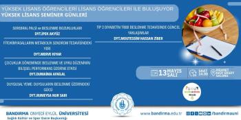 YÜKSEK LİSANS SEMİNER GÜNLERİ