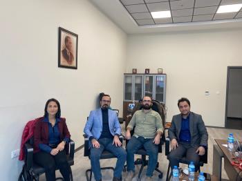 A courtesy visit from the Bandırma Hicri Ercili Children's Homes Complex Directorate to our Department Head.