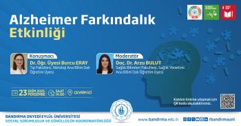Alzheimer Farkındalığına Yönelik Çevrim İçi Etkinlik Düzenlendi