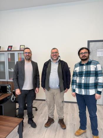 Nail Yurdusev, President of İZGE Association for People with Disabilities, visited our department.