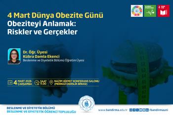 4 MART DÜNYA OBEZİTE GÜNÜNE YÖNELİK ETKİNLİK