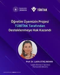 Our academic staff member’s project has been awarded funding by TÜBİTAK